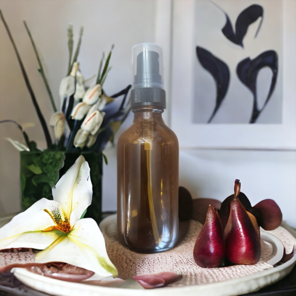 Juicy Pear & Vanilla Bean Handcrafted Hydration Dry Body Oil Hydrating  …